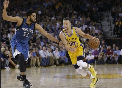 Towns Curry Golden State